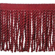 Red Cranberry Bullion Rope Fringe