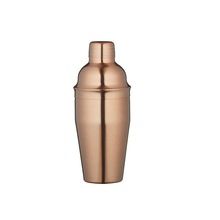 Stainless steel copper bar cocktail shaker