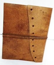 strap leather journal diary