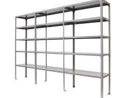 Polished Metal Slotted Angle Rack, For Industrial Use, Style : Modern