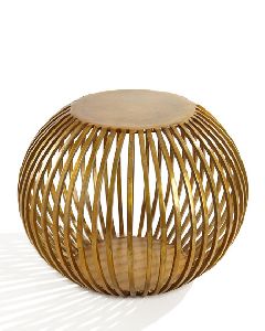 Iron Gold Ball Shaped Metal side tables