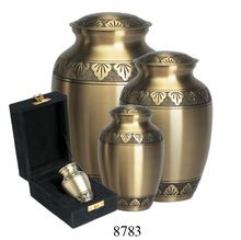 Brass Funeral Cremation Urn