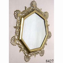 Decorative Brass Wall Mirror