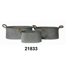 galvanized metal bucket