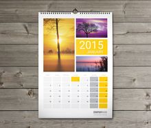 Monthly Wall Calendar Planner