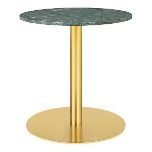 Brass marble Round Tall Table