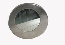 Nickel Plated Round Mirror