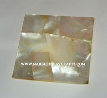 Handcrafted Marble Mother Of Pearl Tile