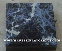 Lapis Lazuli Semi Precious Gemstone Floor Tile