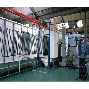 Batch Type Powder Coating Plant