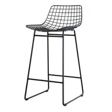 industrial iron wire bar stool