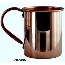 Copper Metal Mirror Polish Beer Mug