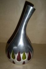 Aluminium Casted Handcrafted Vase