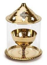 Brass Akhand Pillar Design Diya Deepak