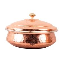 steel copper serving handi lid