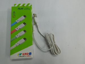 Fast Charging White Data Cable