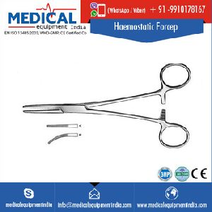 Stainless Steel Straight and Curved Teeth Haemostatic Forcep