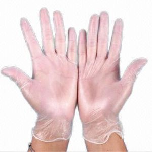 Clear Vinyl Gloves Powdered Or Powder Free