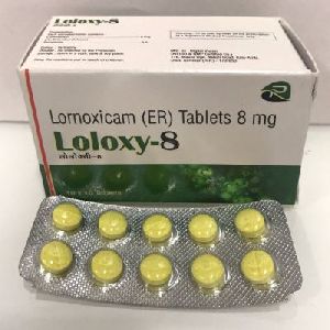 Lornoxicam 8 mg Tablet