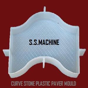 CURVE STONE PLASTIC PAVER MOULD