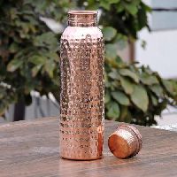 COPPER HAMMERED JOINT LESS LEAKPROOF BOTTLE