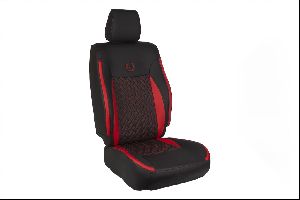 U-Hexa Red  Black Car Seat Covers