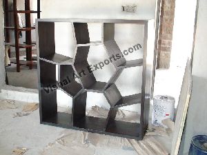 Mirror Frame Wooden Console Table
