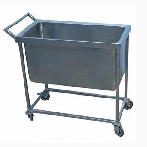Waste Plate Collecting Trolley