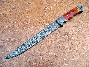 Fillet AF-22 Custom Made Damascus Steel Fillet Knife