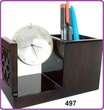 Pen Stand Clock