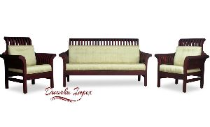 wooden sofa set