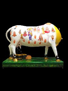 Kamdhenu Cow With Shivling