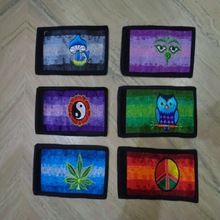 hand embroidery mens wallets