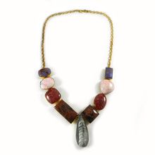 Multicolor  gemstone Necklace