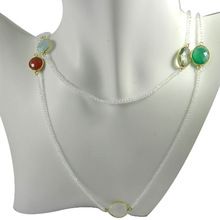 Natural Gemstones Necklace