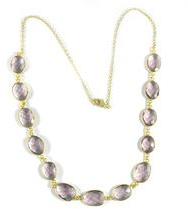 Pink Amethyst Hydro Necklace