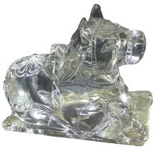 Beautiful handcrafted crystal animal carved