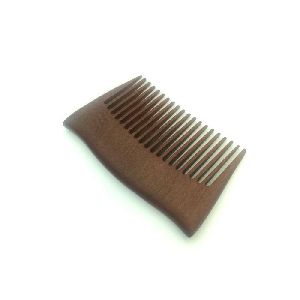 Pocket Size Wooden Beard Comb