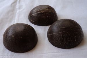 Coconut Shell Candle Holder