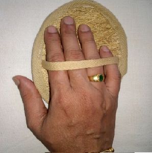 Glove Natural Loofah