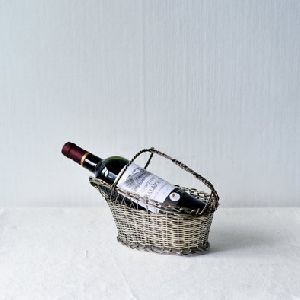 Vintage  Bottle Basket