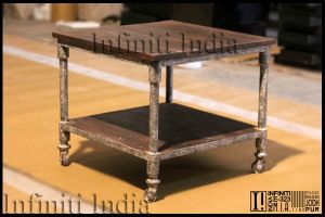 Industrial Side Table