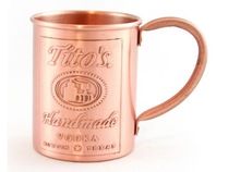 Vodka copper mug