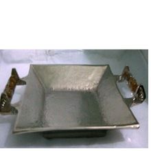 Aluminum Copper Tray With Handles