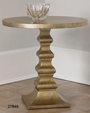 Brass Ambella Dionis Champagne Side Table