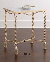 Brass AND Marble Top Side Tables