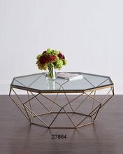 Glass Iron Glass Top Coffee Tables