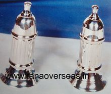 Silver Plated Brass Metal Salt