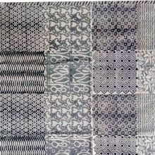 weave cotton block printed rug carpet