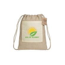 Natural Jute Backpack Promotional Bags